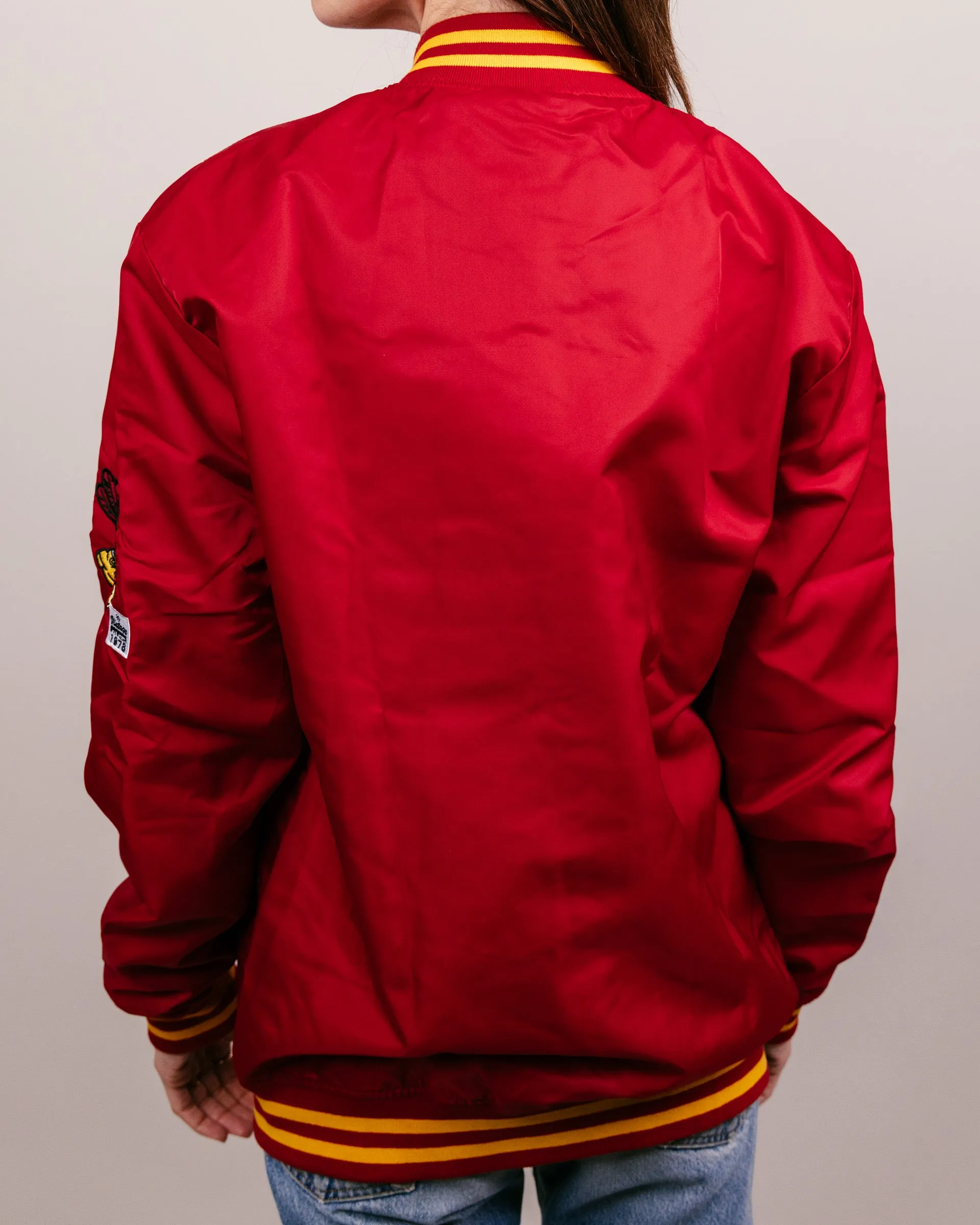 Iowa State Cyclones Script Cardinal Varsity Jacket