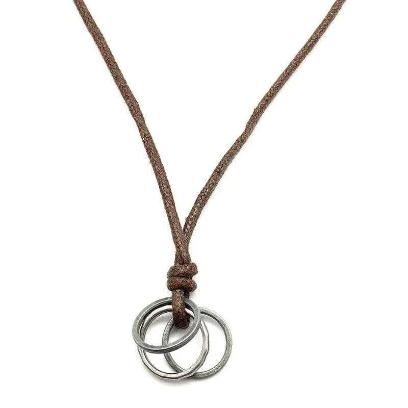 Iron Man Brown Urban Man Necklace