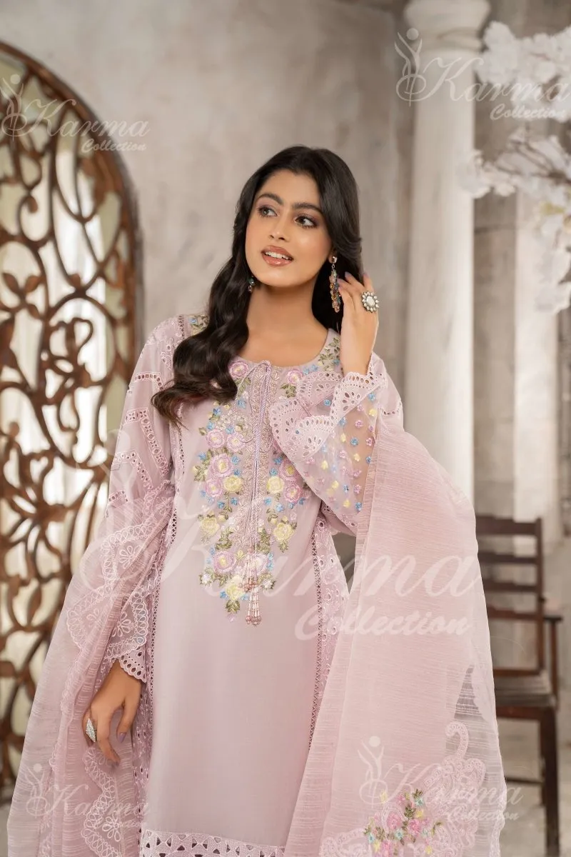 Karma Festive Embroidered Suit KAR46