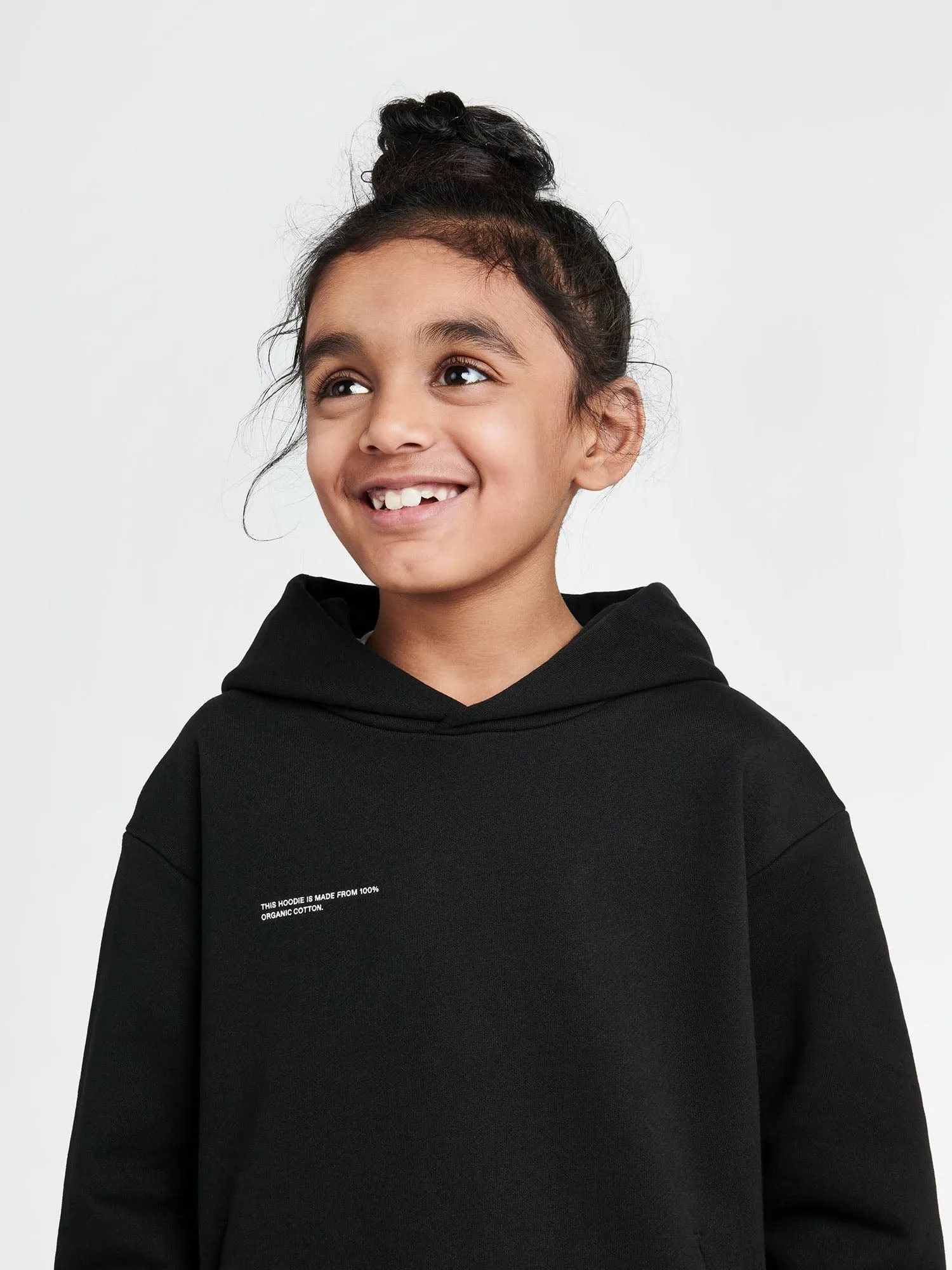 Kids' 365 Midweight Hoodie—black