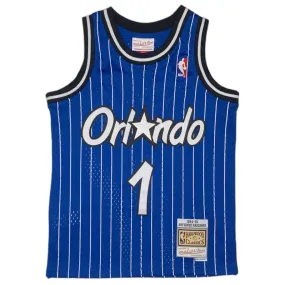 Kids Mitchell & Ness Nba Orlando Swingman Road Anfernee Jersey (Blue)