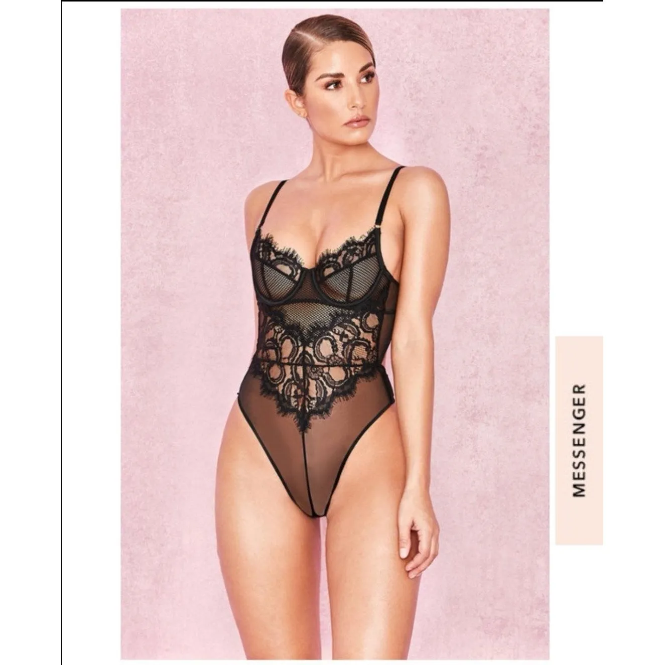 Lace Lingerie In Wear