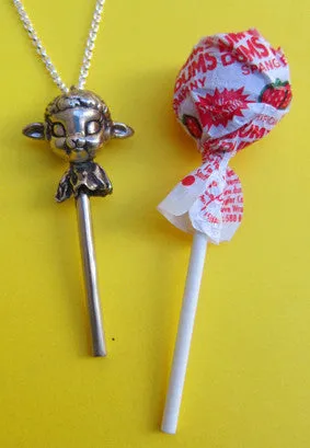 Lamb Lollipop Necklace