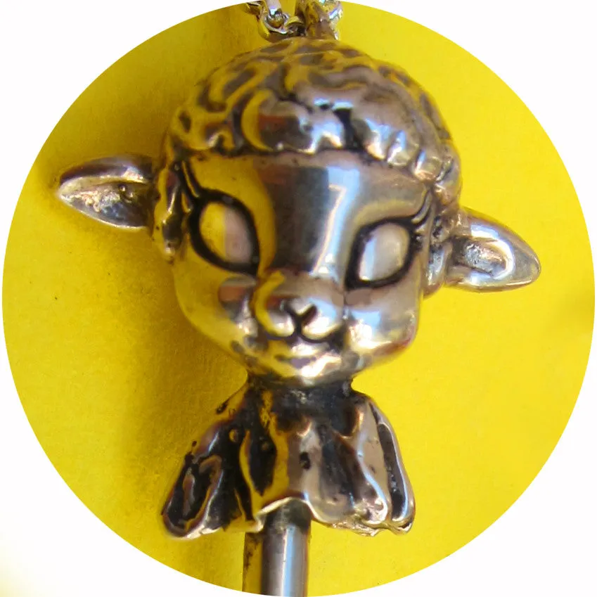 Lamb Lollipop Necklace