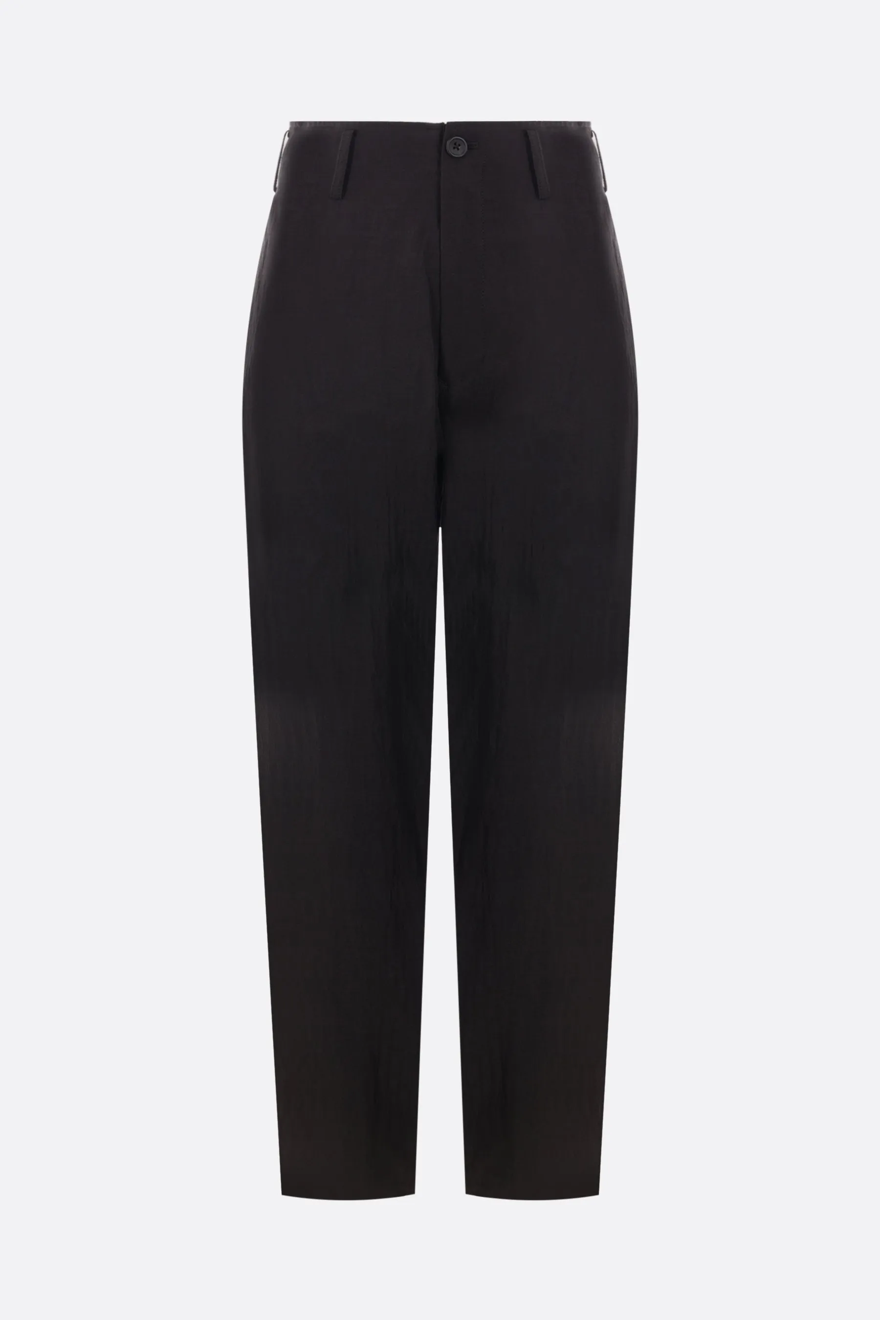 linen blend cropped pants