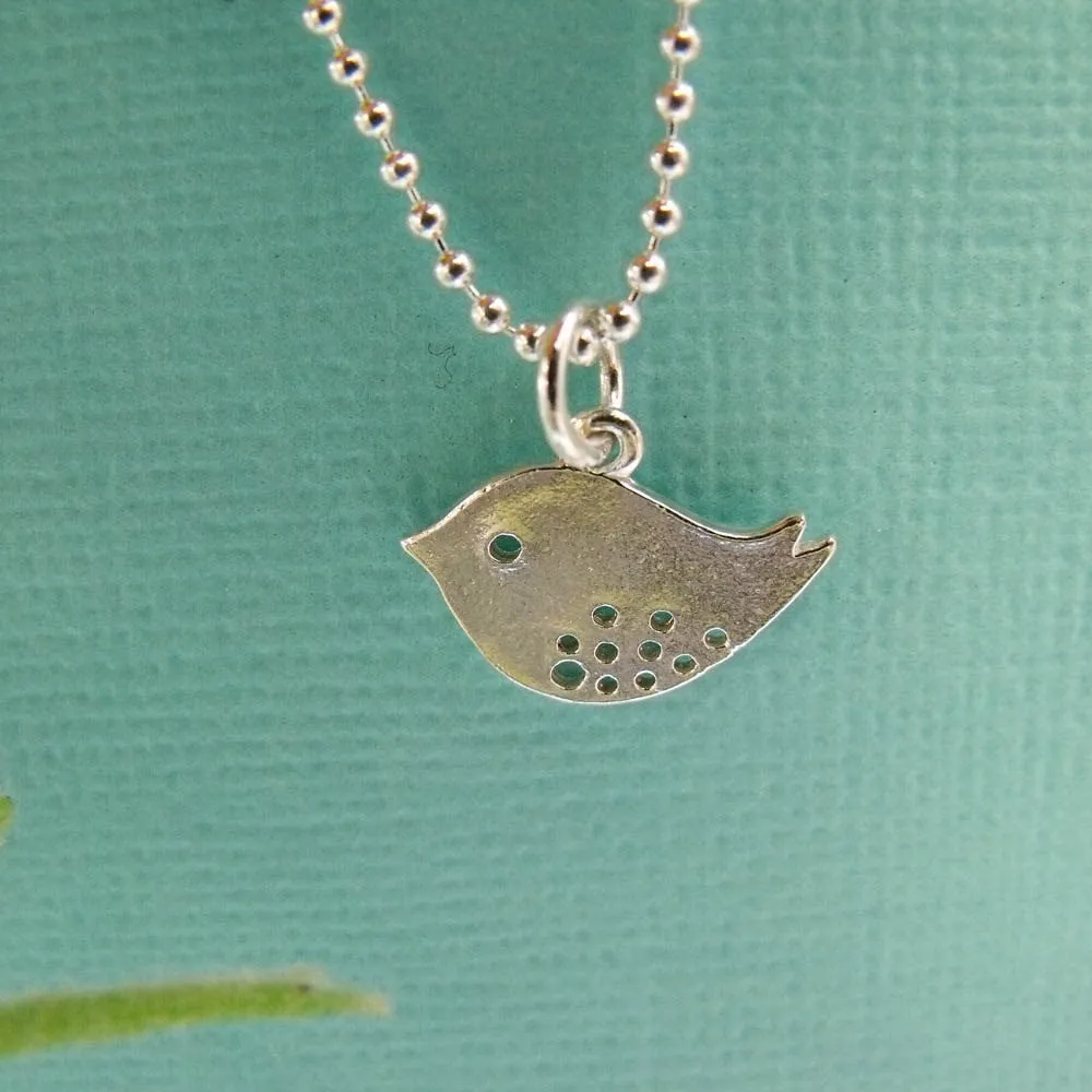 little bird necklace