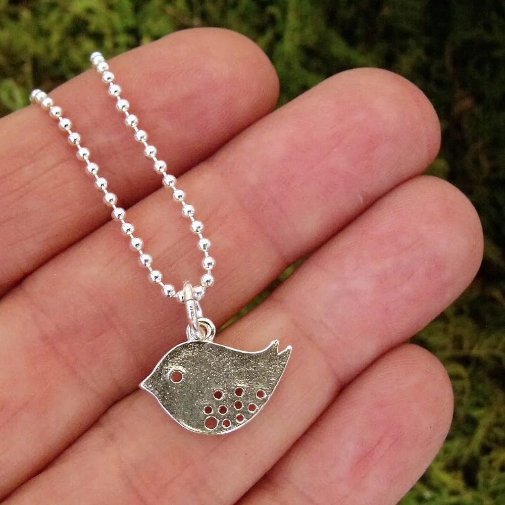 little bird necklace