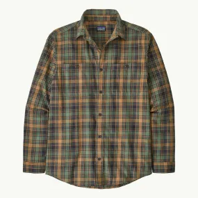 L/S Pima Cotton Shirt Campfire - Hemlock Green