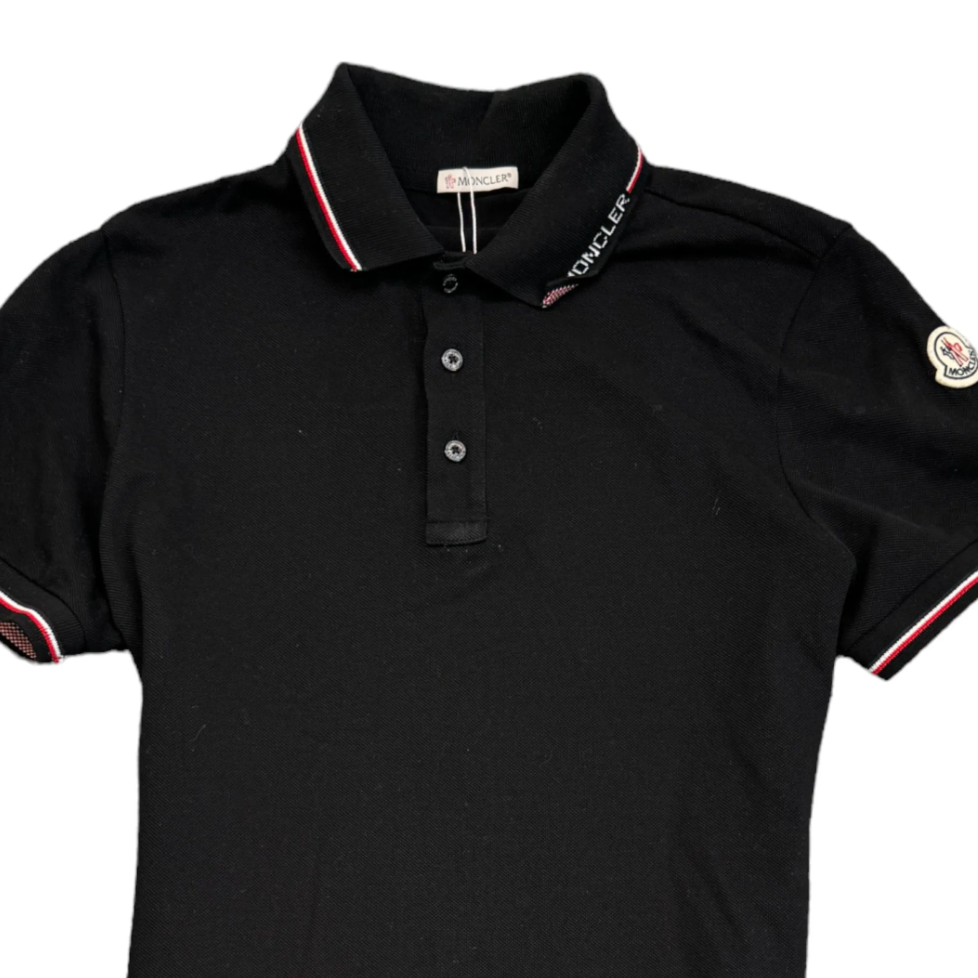 Men's Maglia Polo Shirt Black Size XS