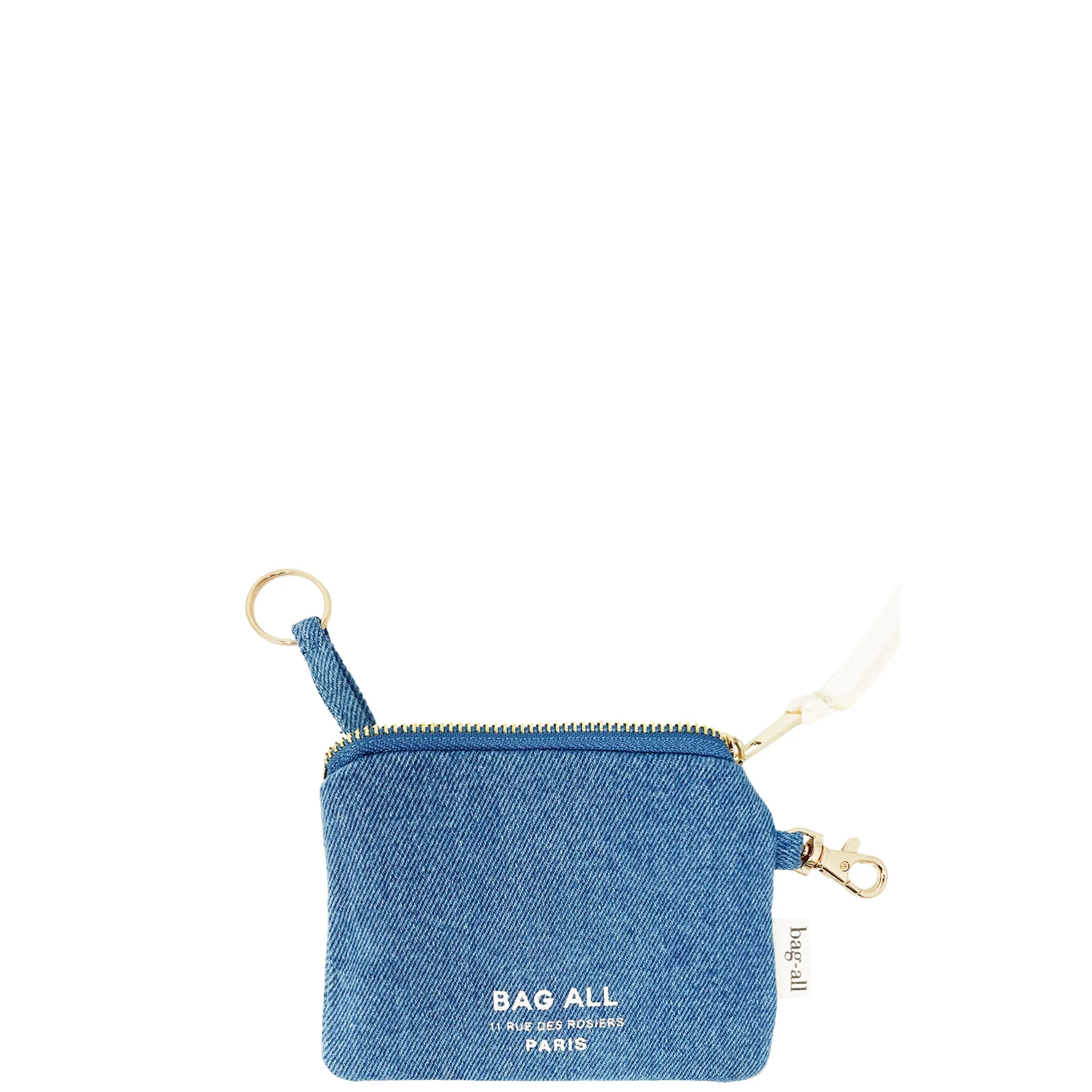 Mini Trinket Pouch, Denim