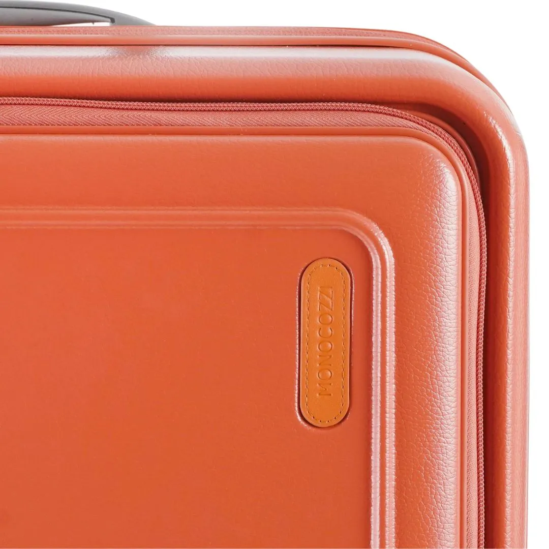 MONOCOZZI URBANITE|34L/72L/118L Expandable 4 wheels TSA Lock Top Flip Suitcase - Terracotta