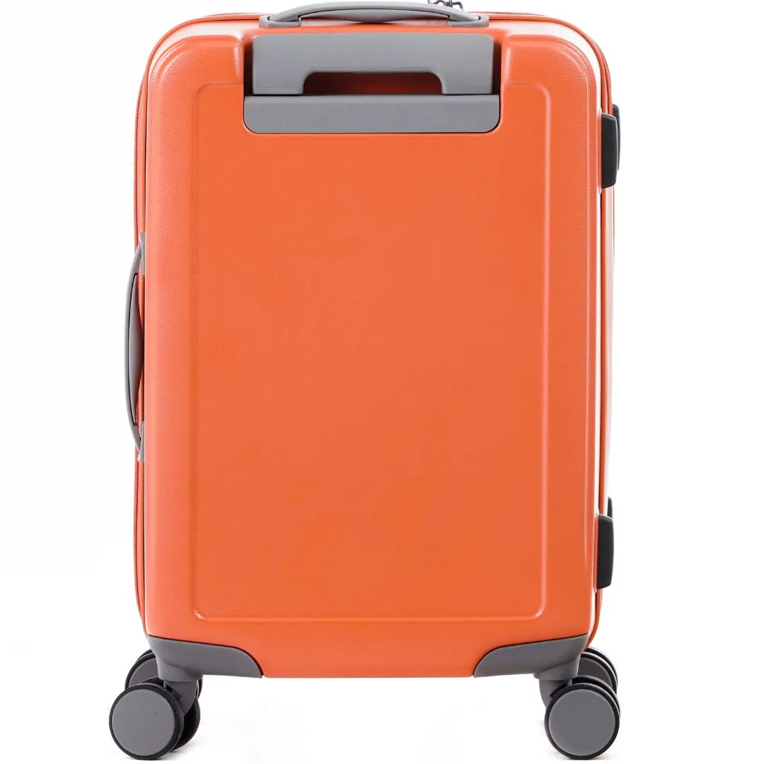 MONOCOZZI URBANITE|34L/72L/118L Expandable 4 wheels TSA Lock Top Flip Suitcase - Terracotta