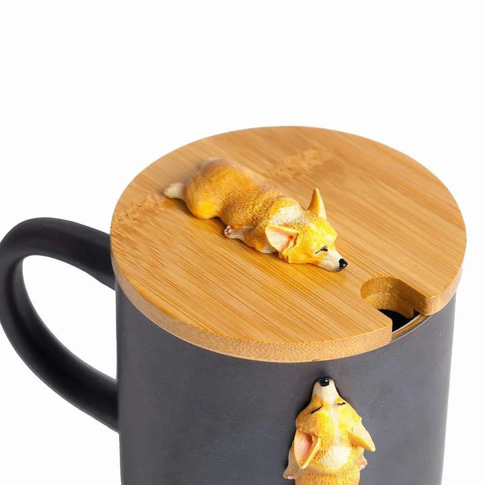 Mug with Bamboo Lid