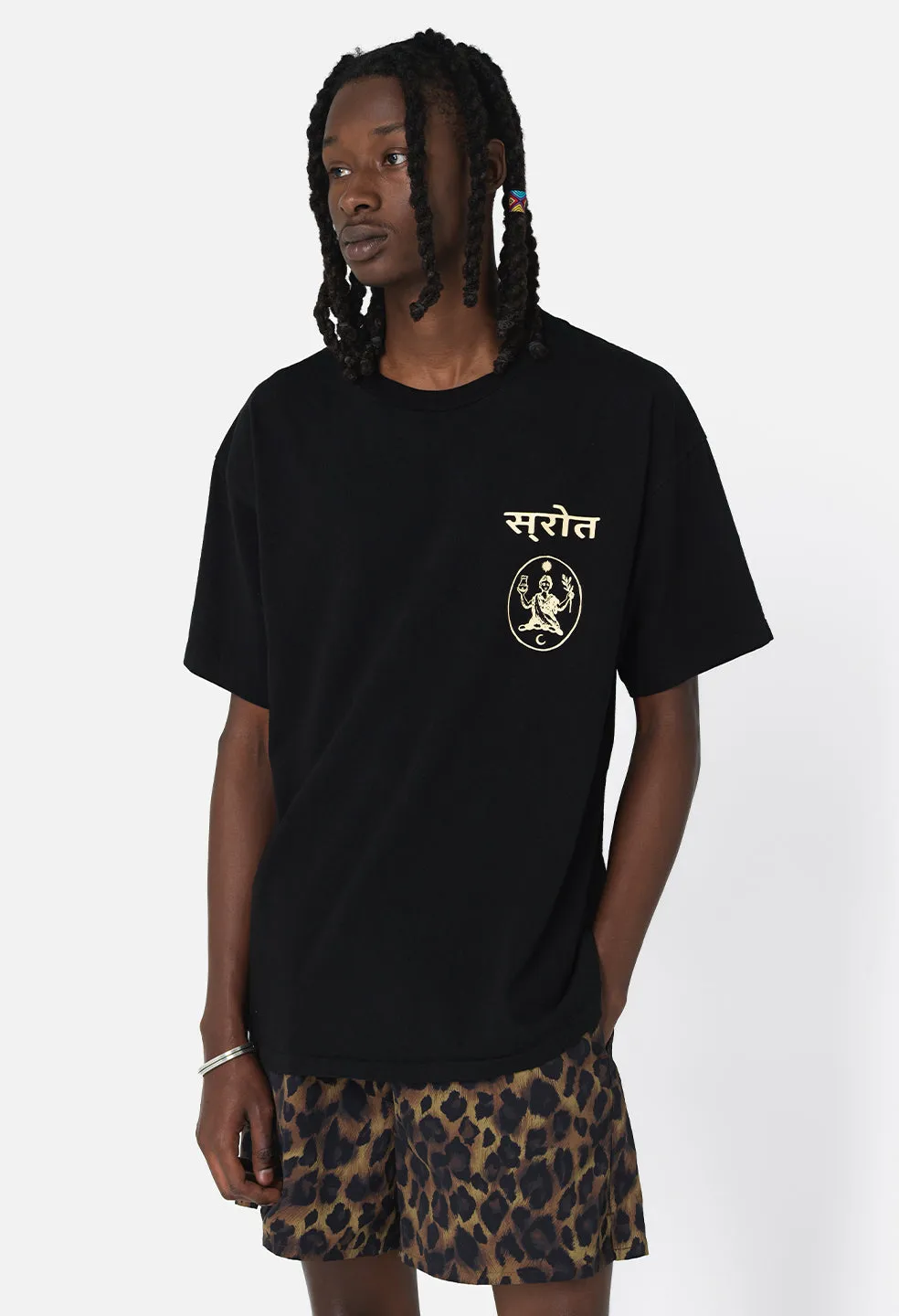 Nepal University Tee / Black