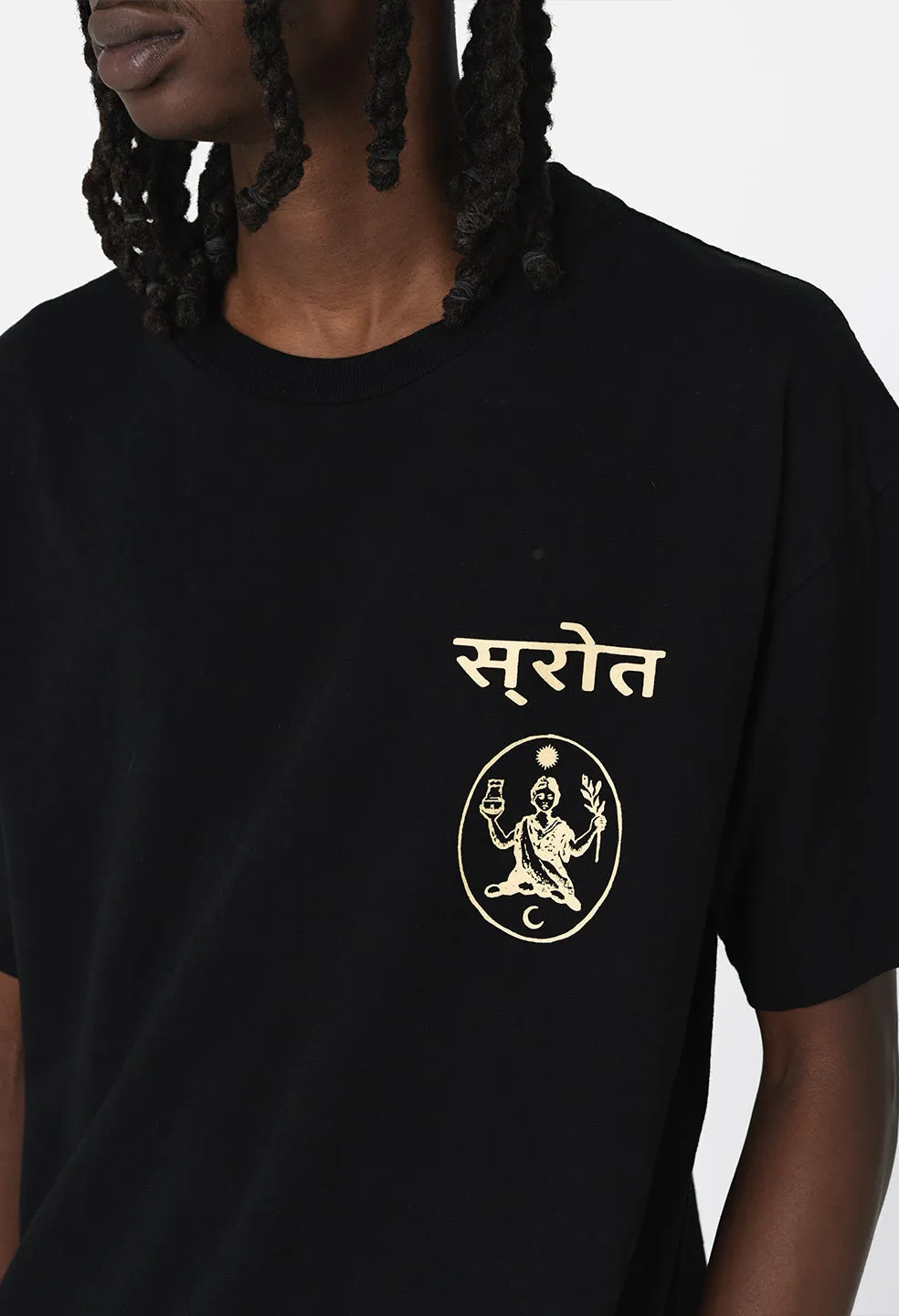 Nepal University Tee / Black