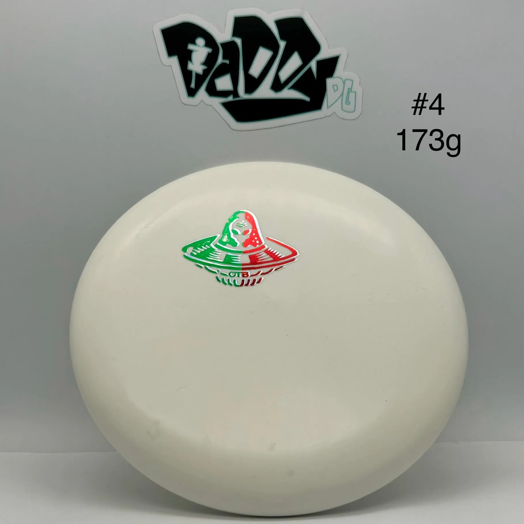 ***NEW Discmania Glow D-Line (Flex 3) P1 - OTB Alien Stamped Putter