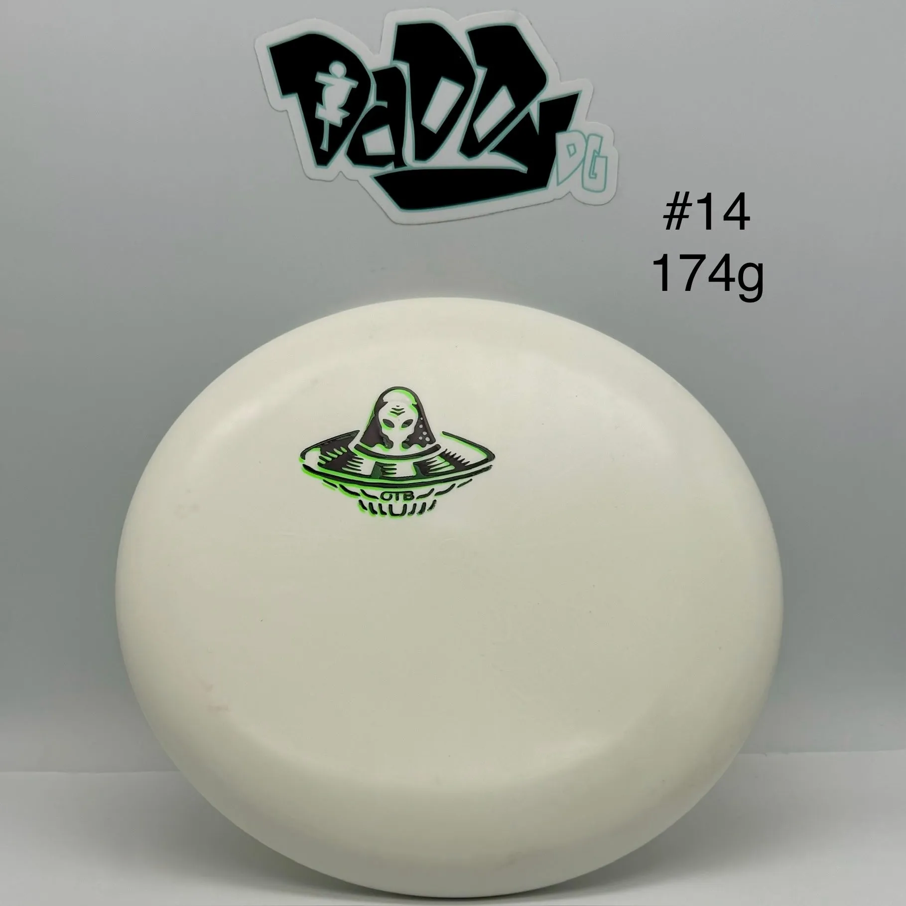 ***NEW Discmania Glow D-Line (Flex 3) P1 - OTB Alien Stamped Putter