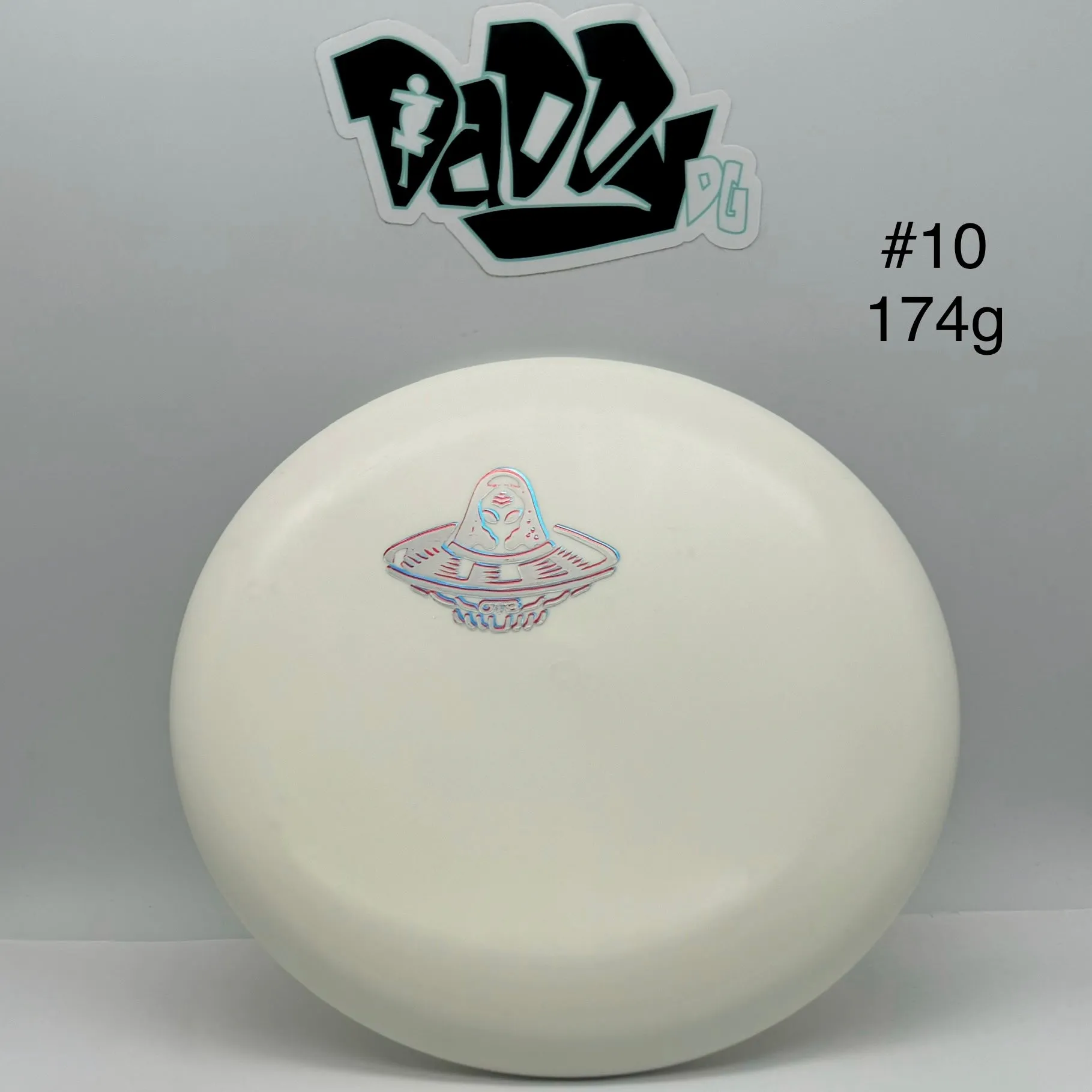 ***NEW Discmania Glow D-Line (Flex 3) P1 - OTB Alien Stamped Putter