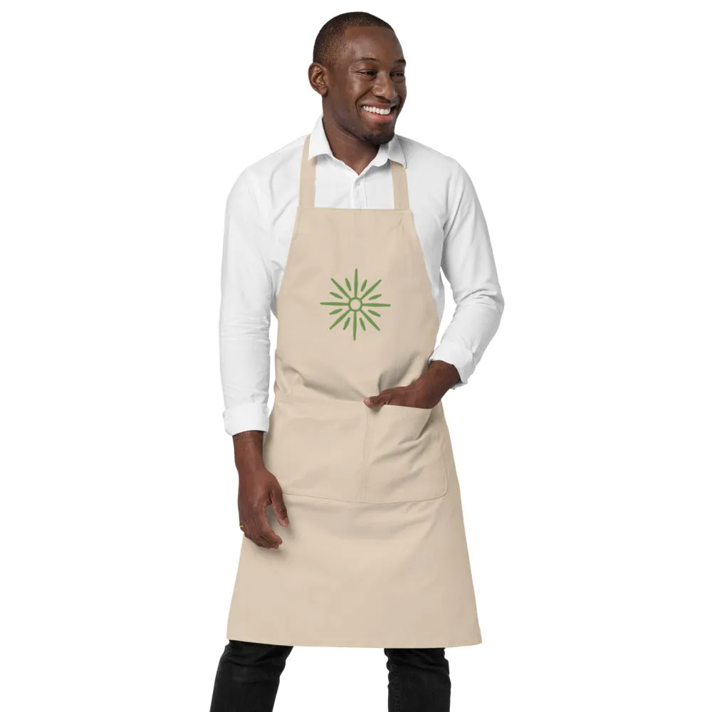 Organic cotton apron