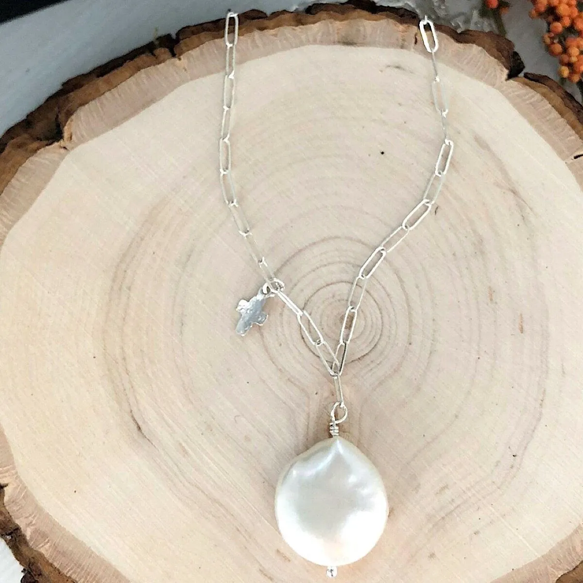 Perfect Pearl Drop Necklace