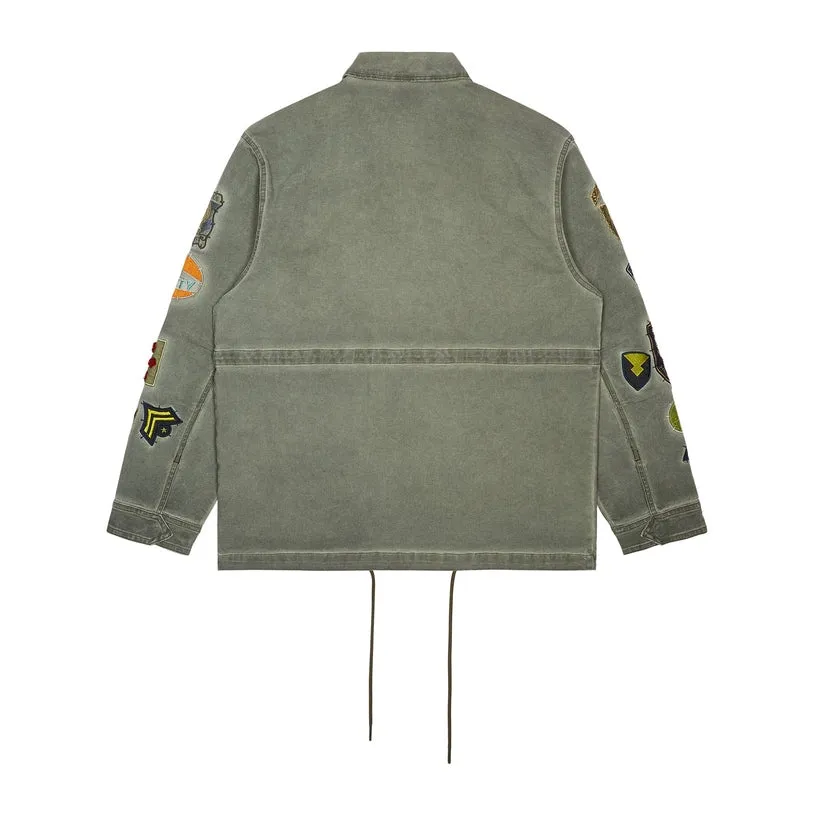 Pigment Dyed Twill M-65 Jacket - Vintage Army