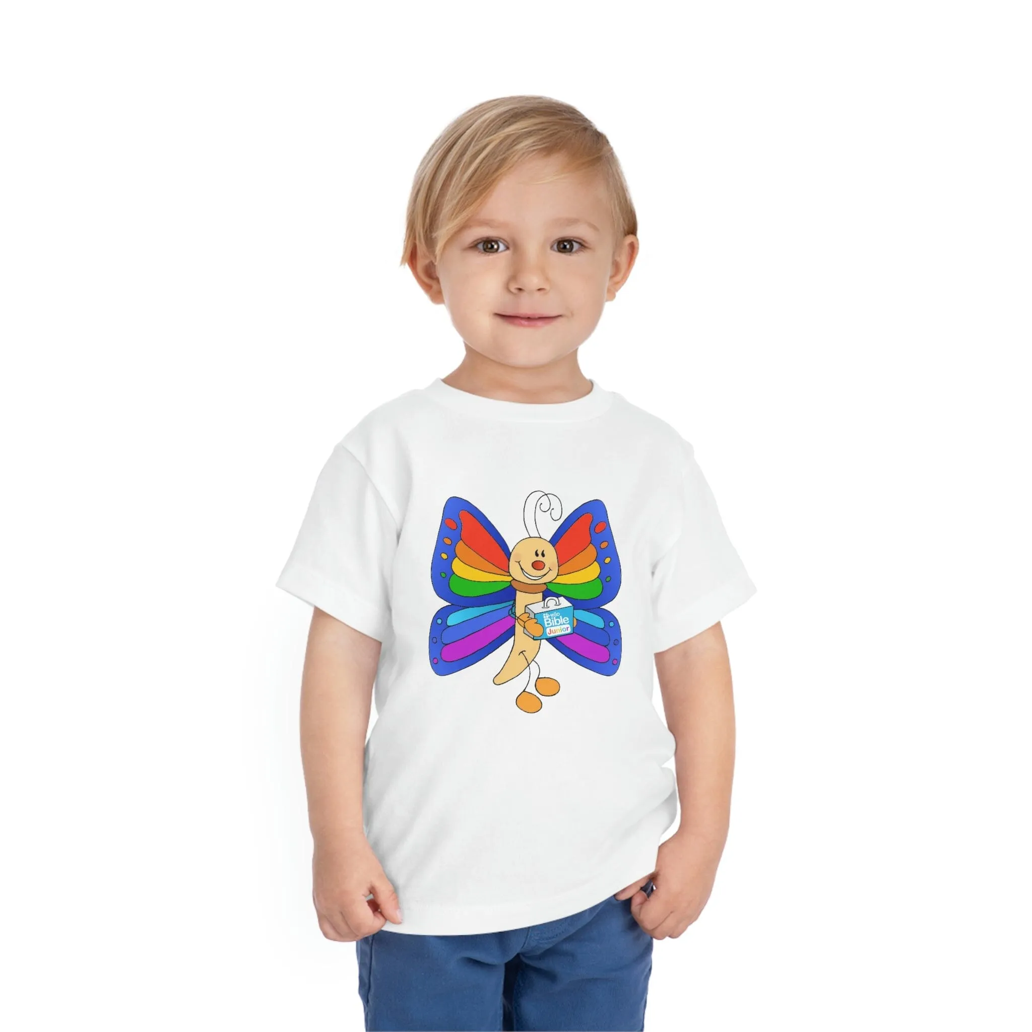 "Bella the Butterfly" HelloBible Toddler Short Sleeve Tee