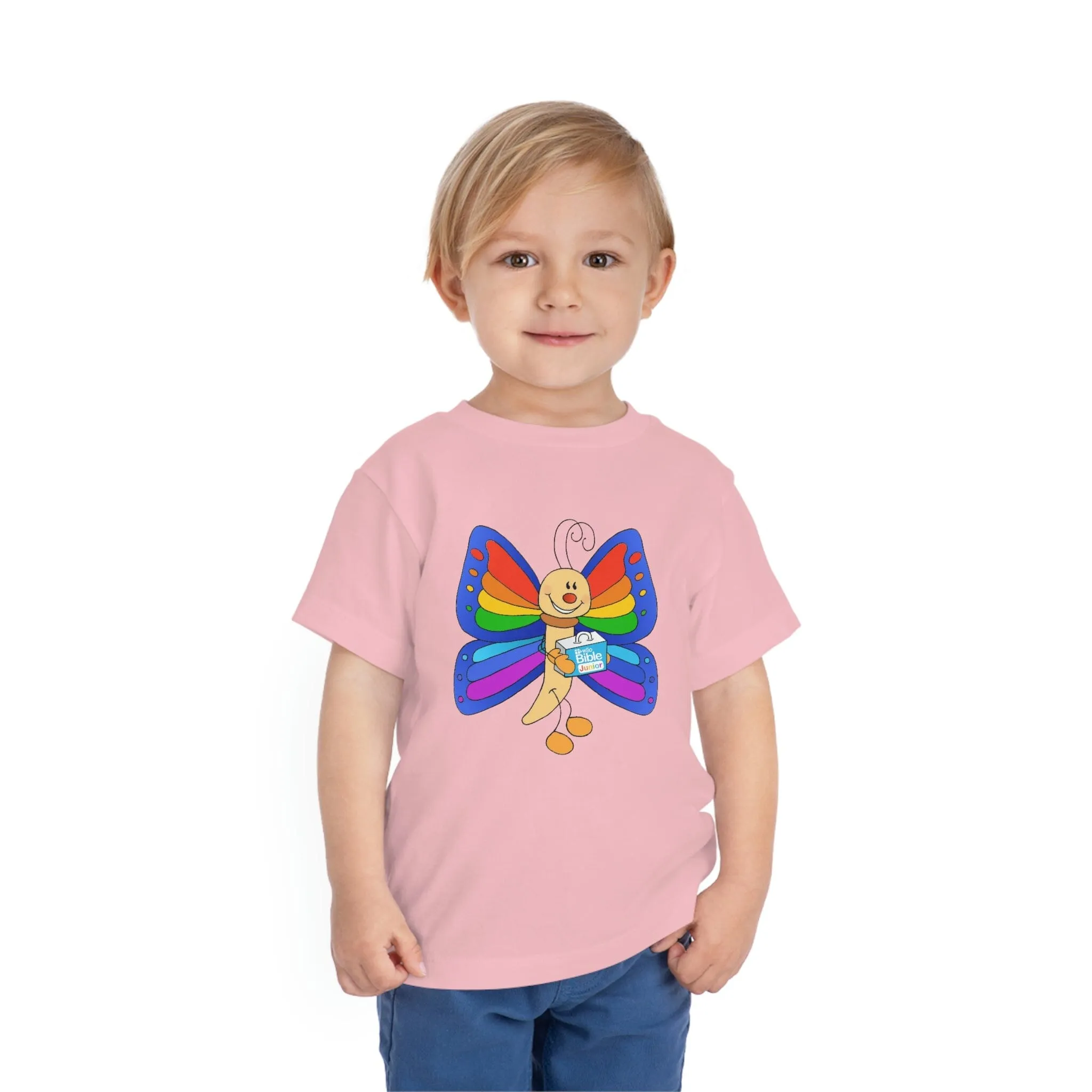 "Bella the Butterfly" HelloBible Toddler Short Sleeve Tee