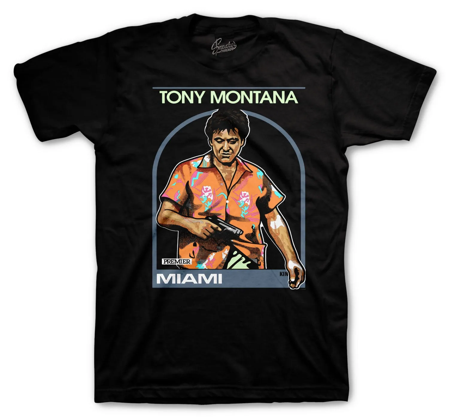 Retro 1 Bio Hack Tony Miami Shirt