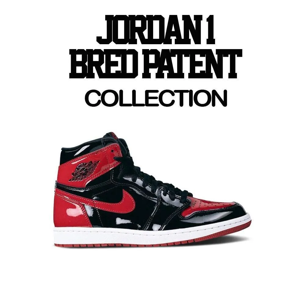 Retro 1 Bred Patent OG Menace Shirt