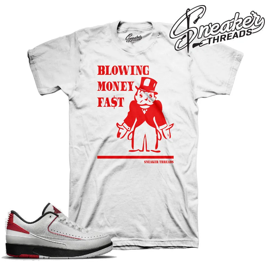 Retro 2 Bred BMF WHITE Shirt