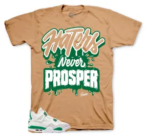 Retro 4 SB Pine Green Never Prosper Shirt