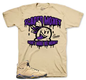 Retro 7 Vachetta Tan Shirt - Scared Money - Black