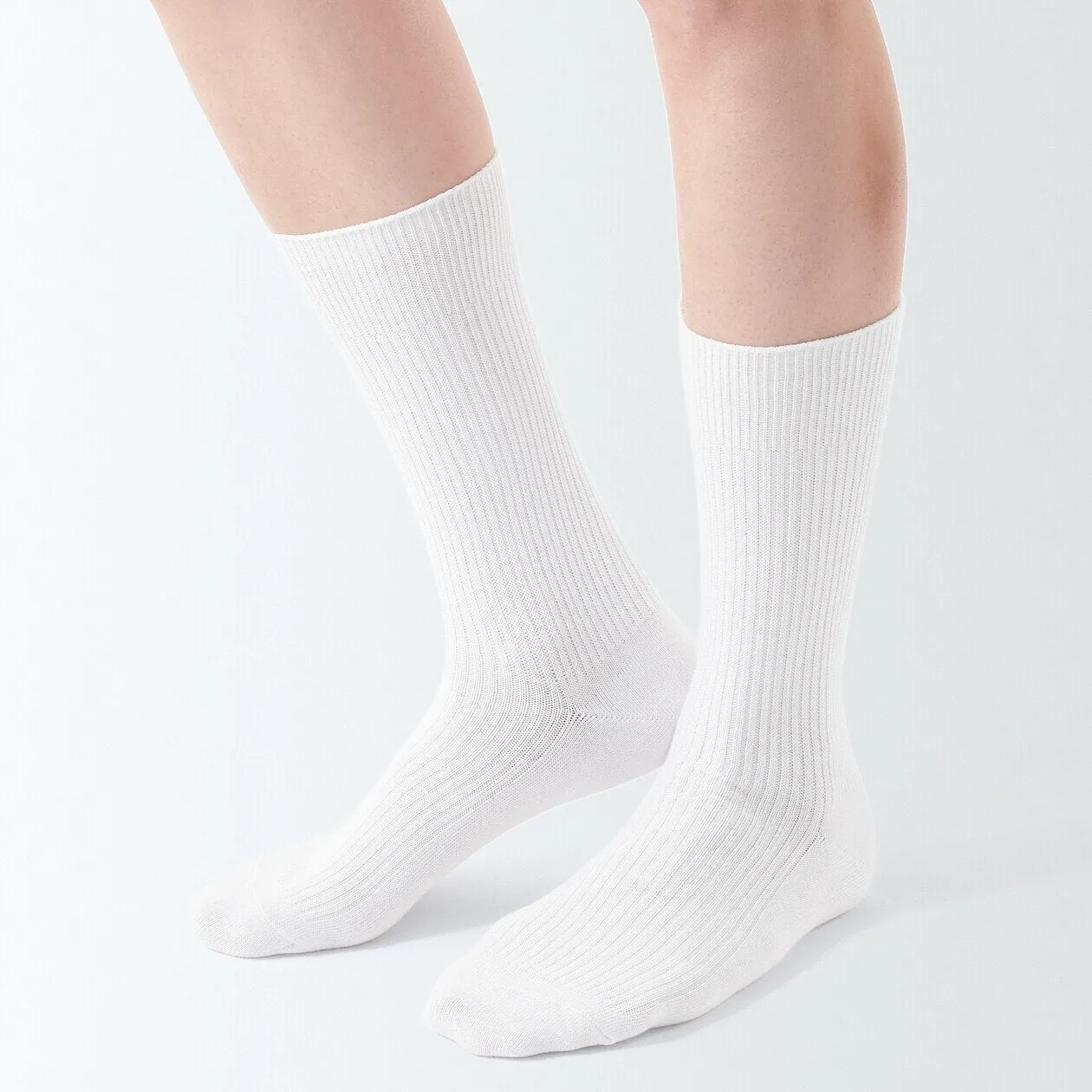 Right Angle Rib Socks