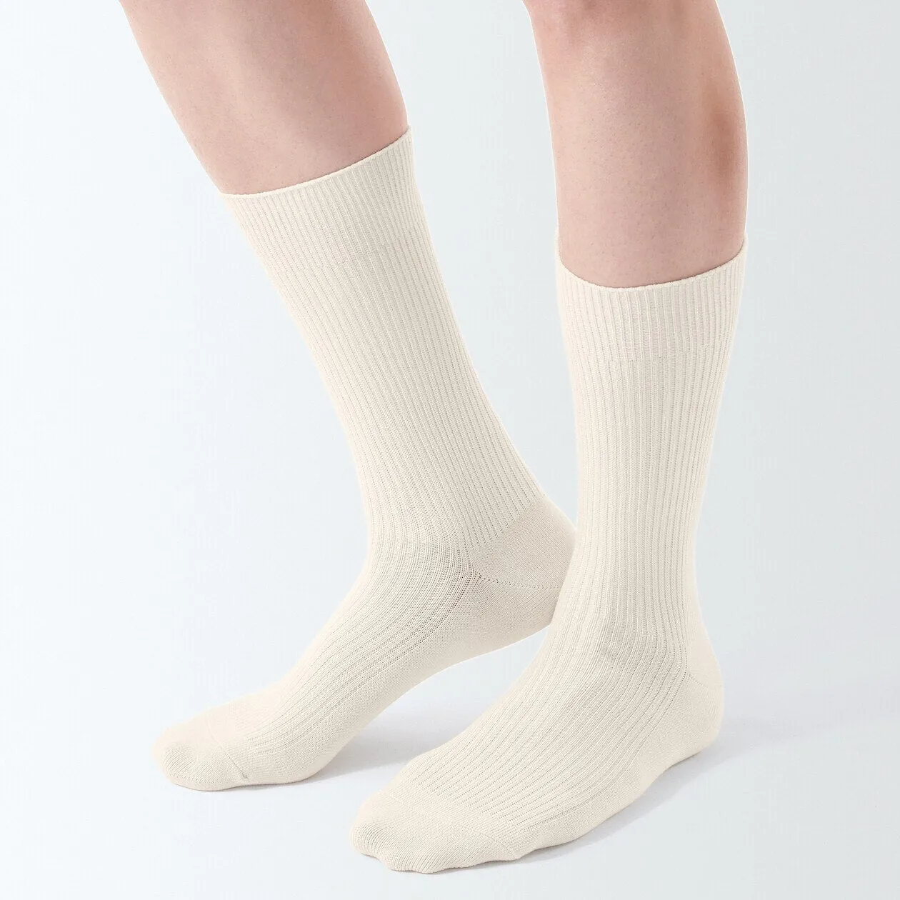 Right Angle Rib Socks