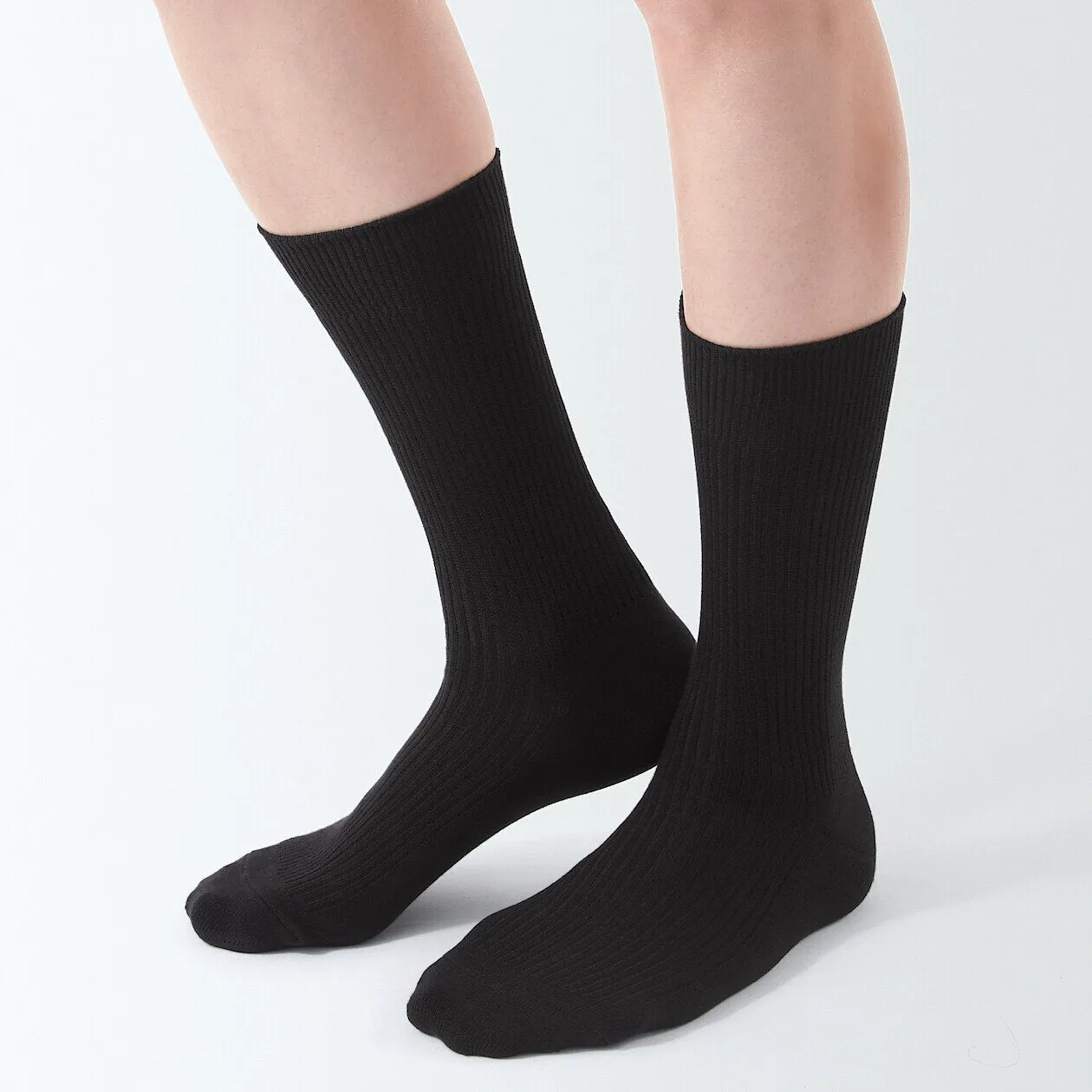 Right Angle Rib Socks