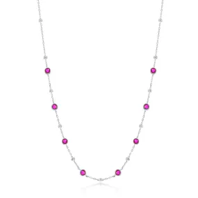 Ruby Spots Necklace