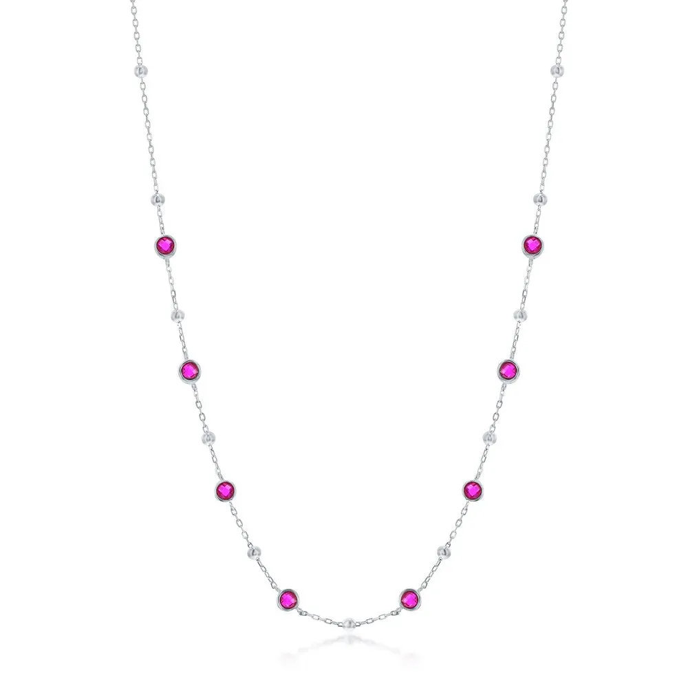 Ruby Spots Necklace