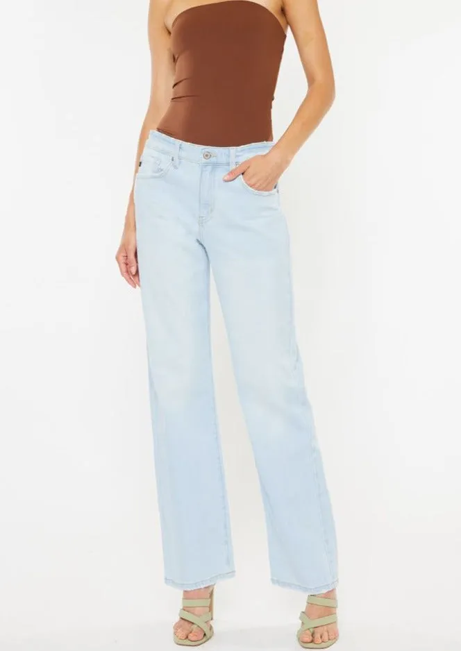 Sadie Mid Rise Baggy Jeans