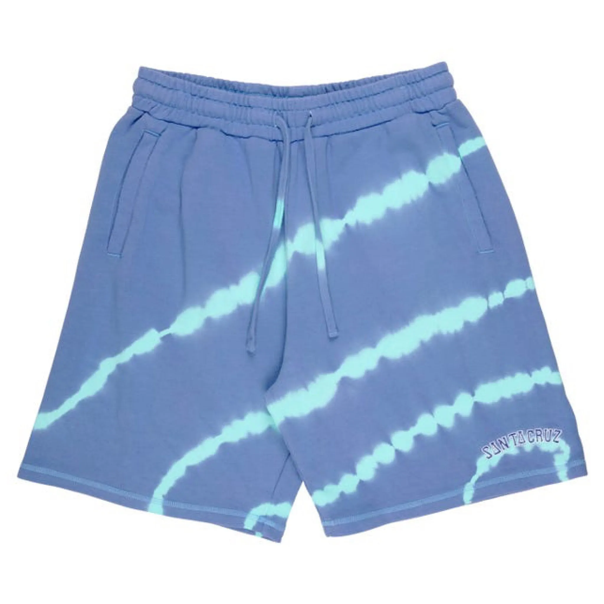 Santa Cruz - Collegiate Strip Short - Hydra Blue (Tie Dye)