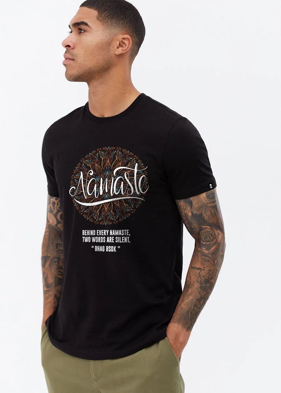 Sarcastic Namaste Men Half Sleeve T-Shirt