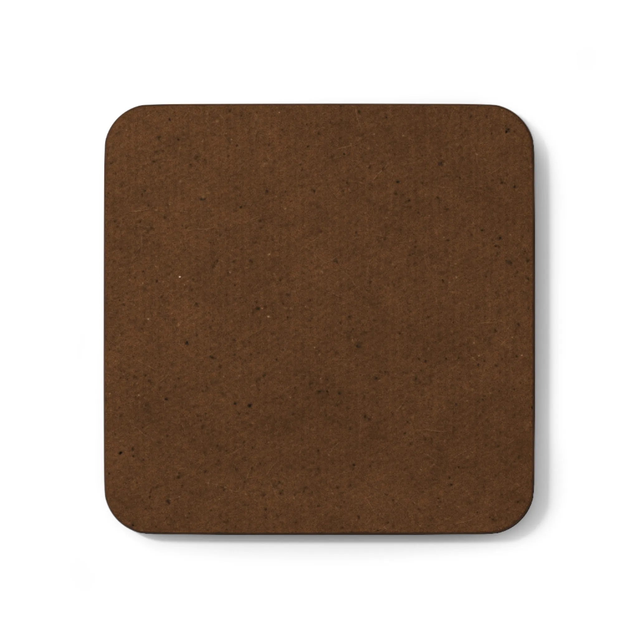 Single QR Code Hardboard Back Coaster - A Real Friend Wouldn't Hurt You