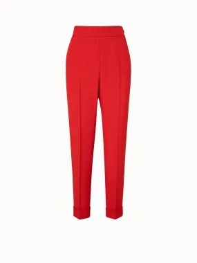 Tapered Hose aus Crêpe