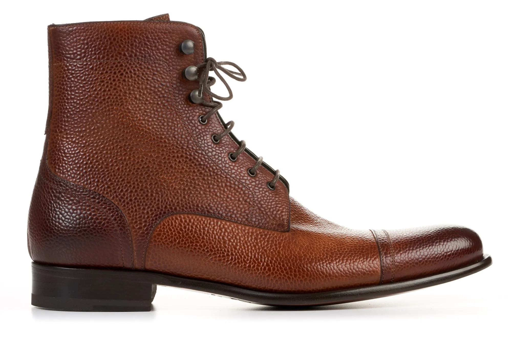 The Jackman Cap-Toe Boot - Havana Brown