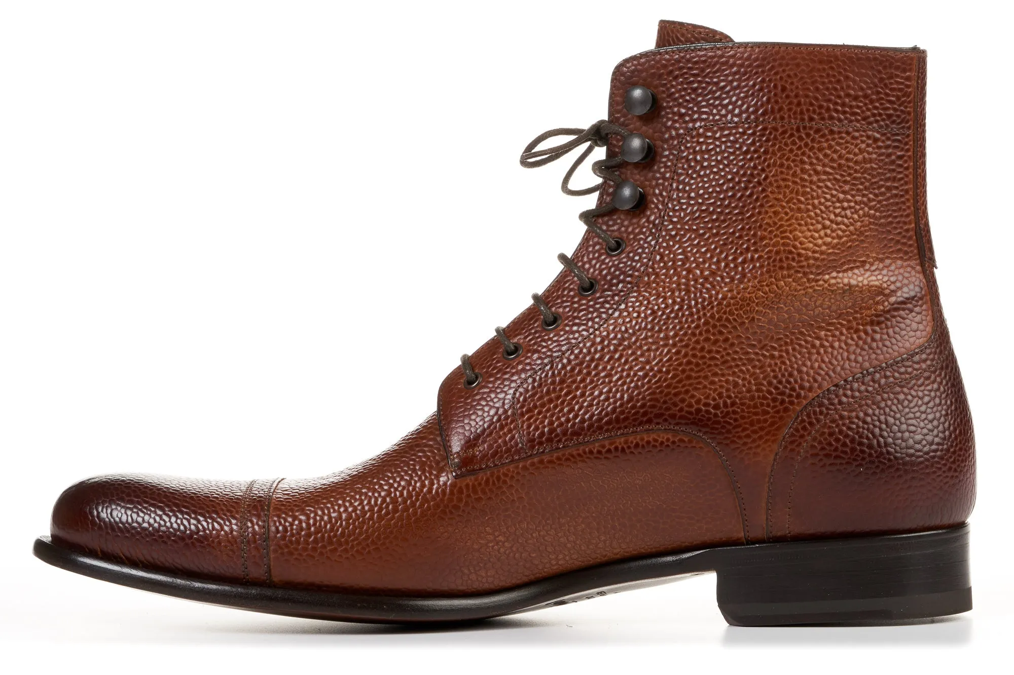 The Jackman Cap-Toe Boot - Havana Brown