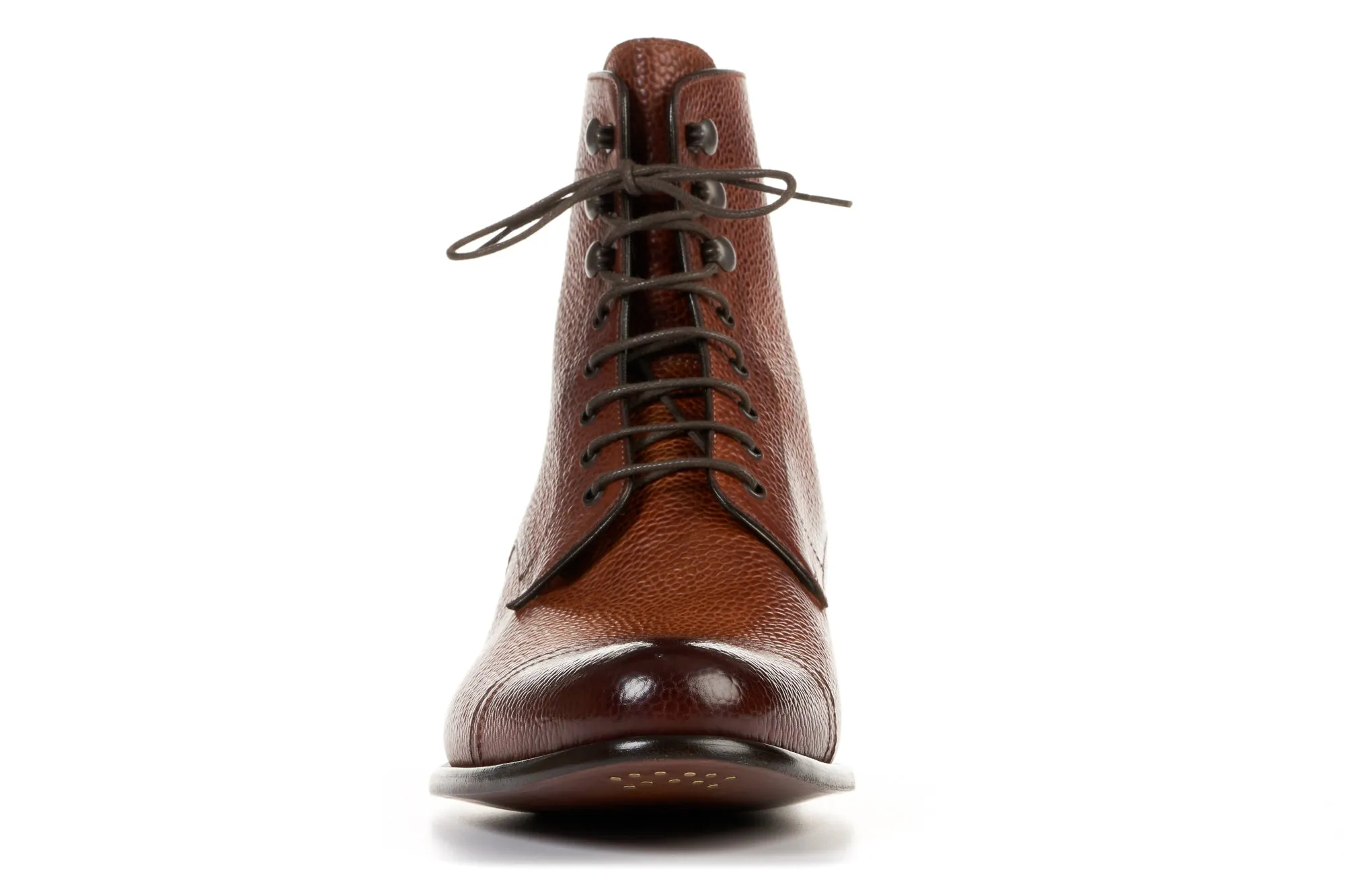 The Jackman Cap-Toe Boot - Havana Brown