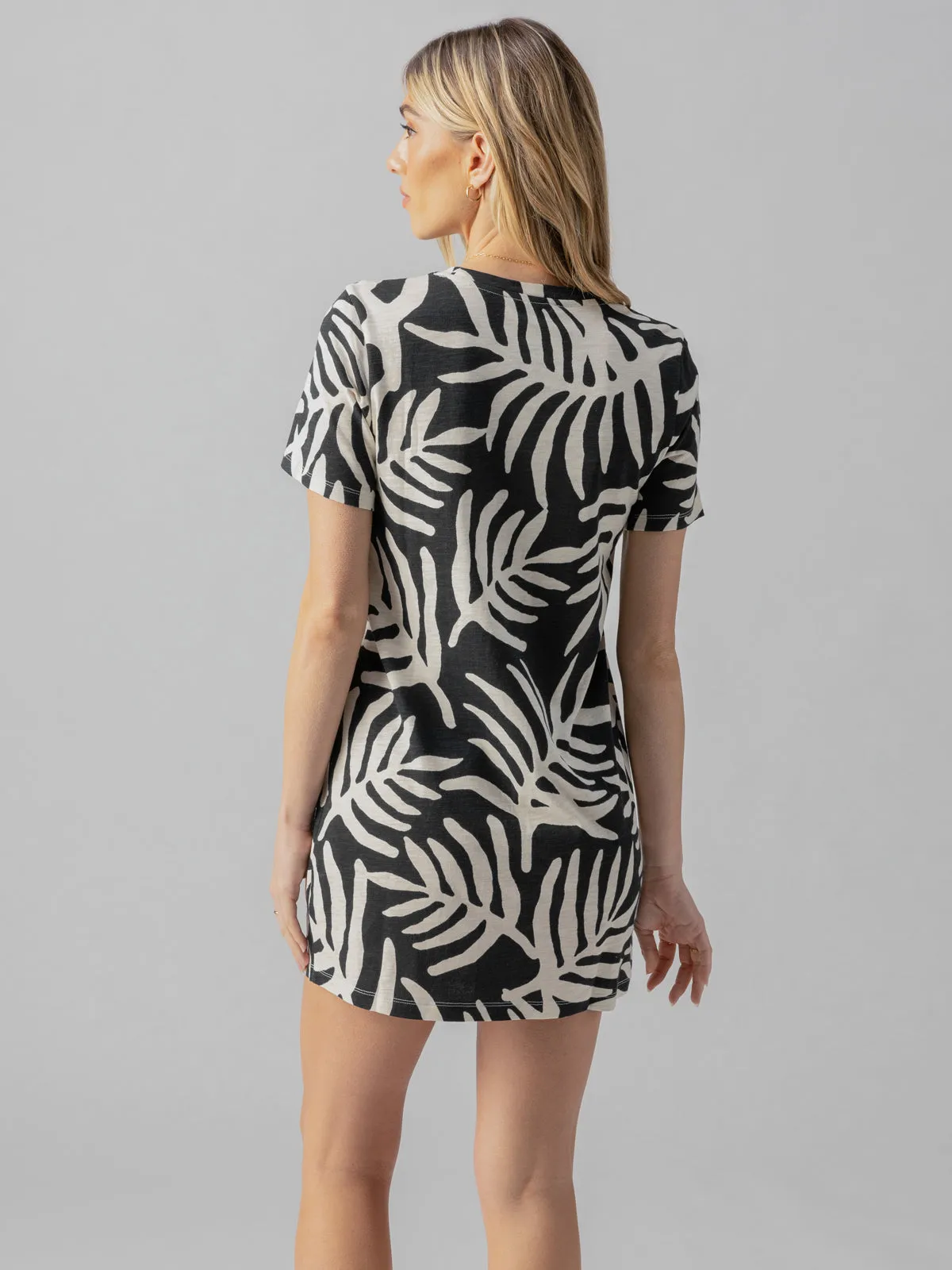 The Only One T-Shirt Dress Night Palm