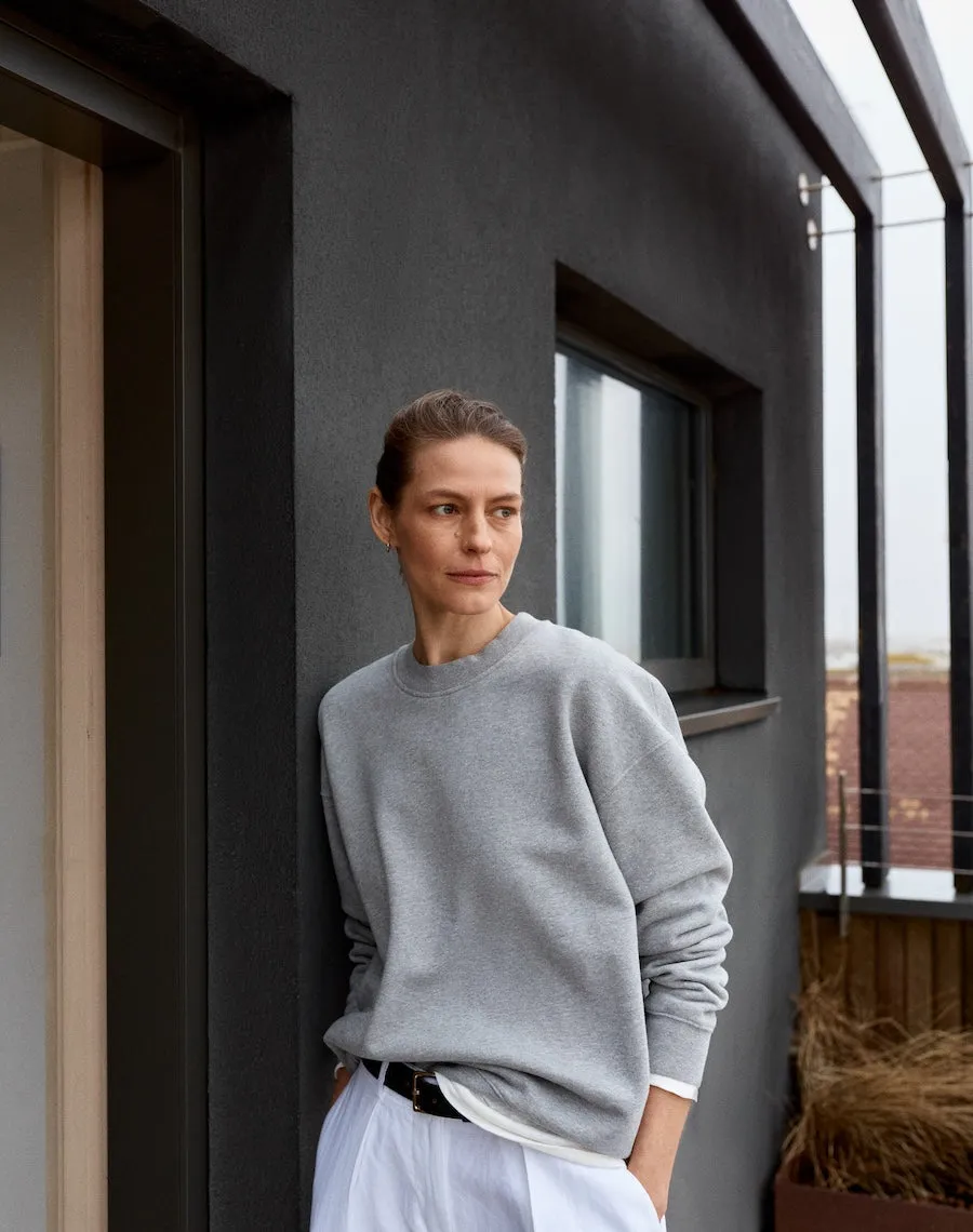 The Relaxed-fit SWEATSHIRT - Slate Grey