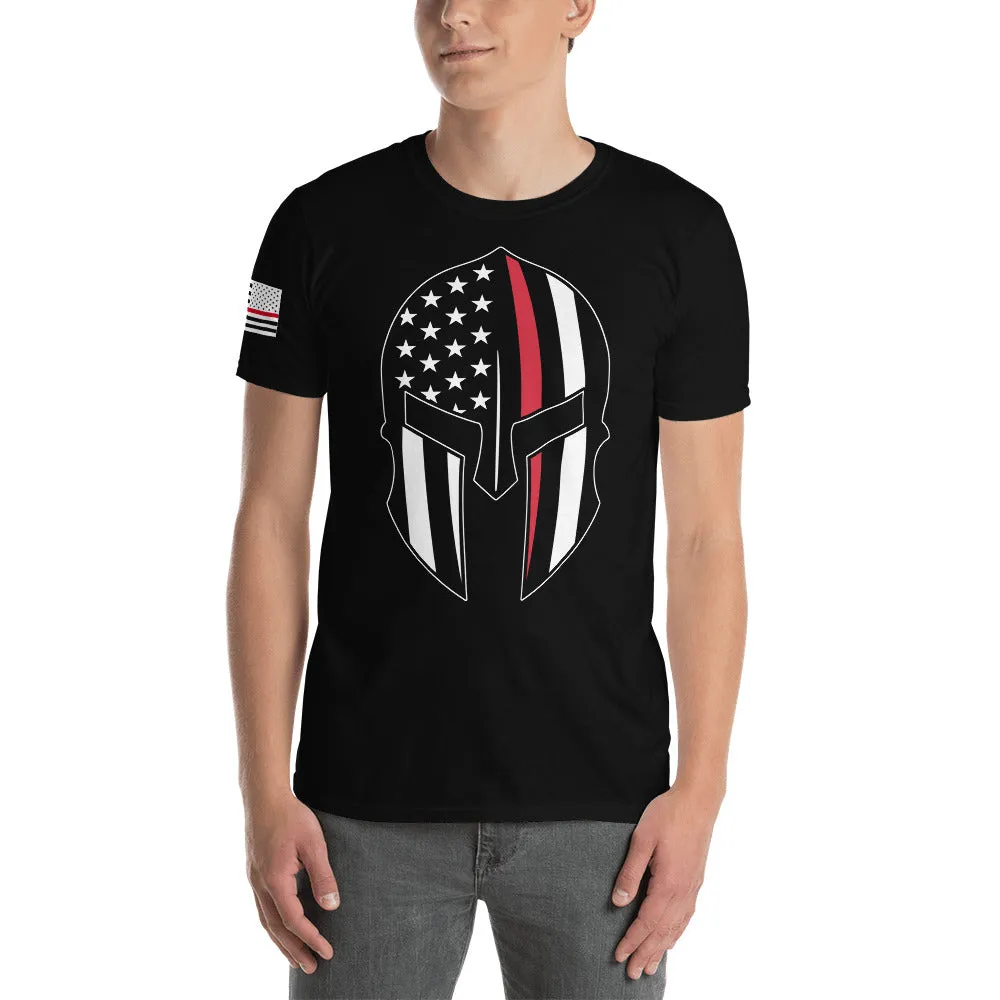 Thin Red Line Spartan Short-Sleeve Unisex T-Shirt