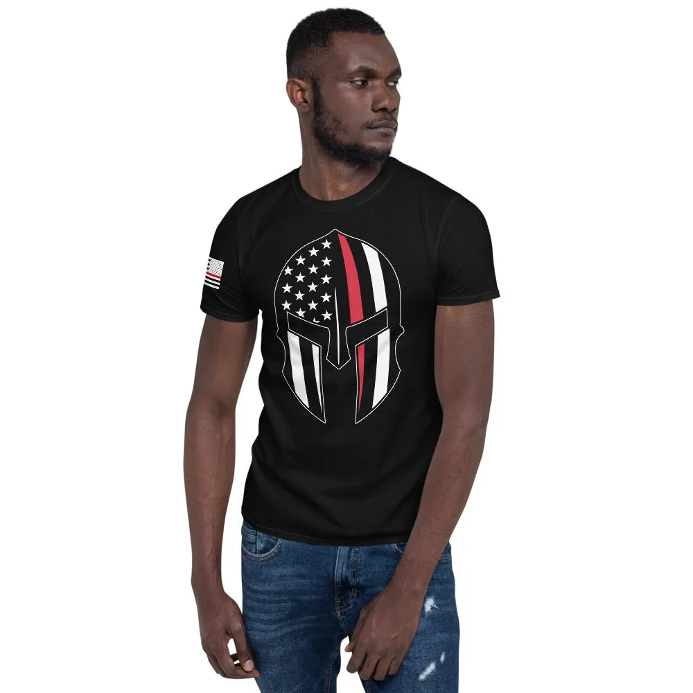 Thin Red Line Spartan Short-Sleeve Unisex T-Shirt