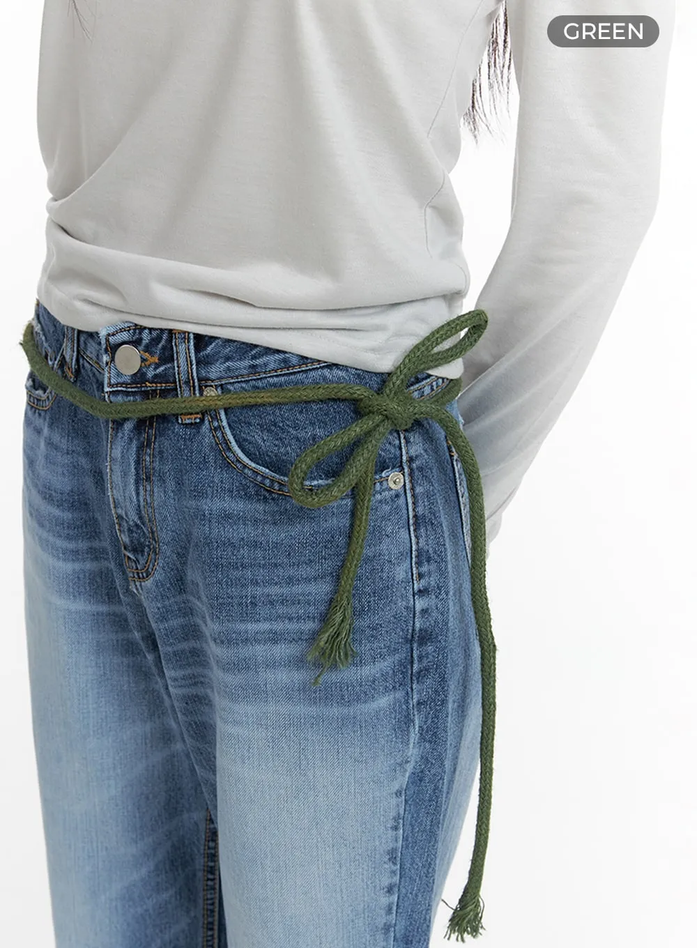 Two-Way Rope Waist Belt IF421